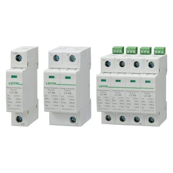 LT-40-Product-Image LT-40 Type 2 Surge Protector 40kA AC Distribution