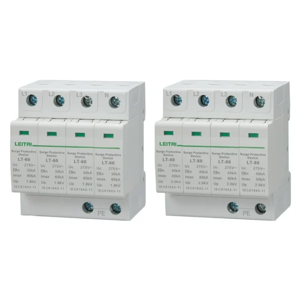 LT-60-LT-80-LT-100-LT-160-Product-Image LT-60 Series Type 2 Heavy Duty Surge Protector 160kA