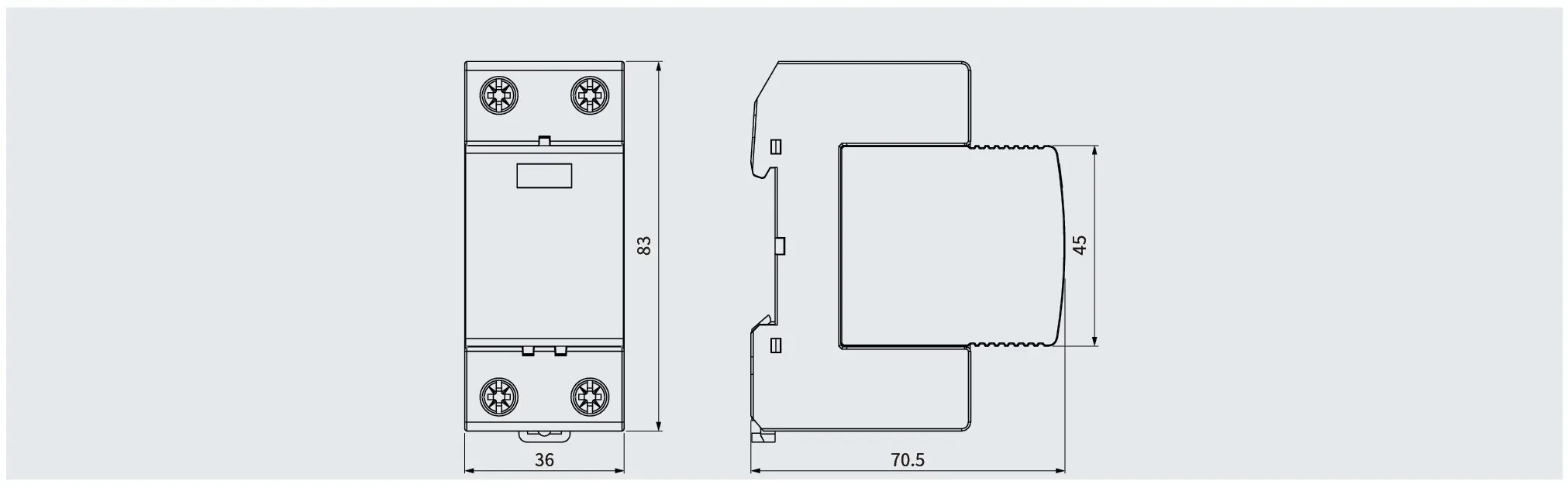 LT-7T / LT-12.5T SPD dimensional drawing