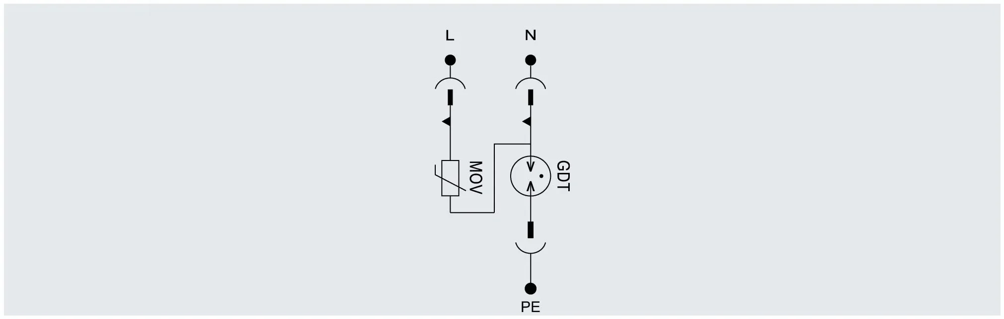LT-7T / LT-12.5T SPD schematic diagram