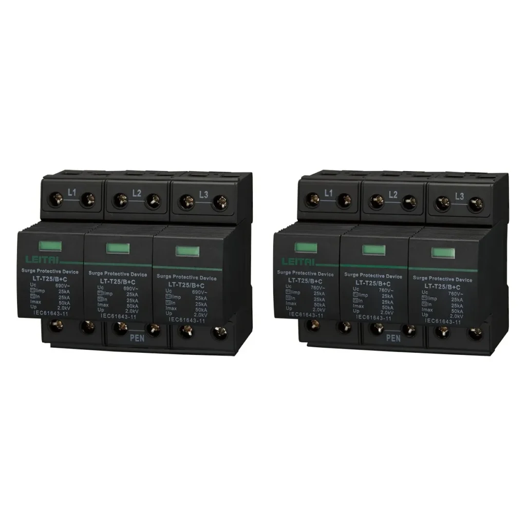 LT-T25 B+C 690V T1+T2 Surge Protector 690V 760V Industrial