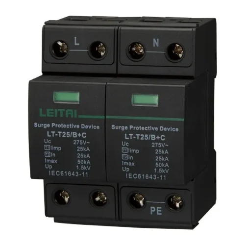 LT-T25-B-C-Product-Image LT-T25 B+C T1+T2 Surge Protector 25kA Commercial Buildings