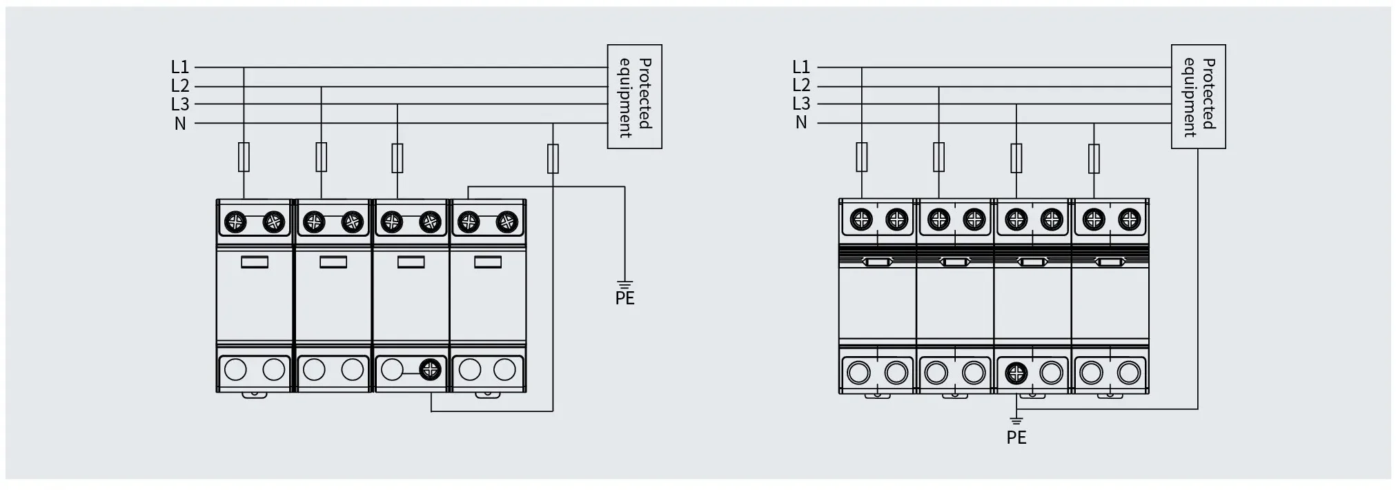 LT-T25 SPD wiring diagram and connection