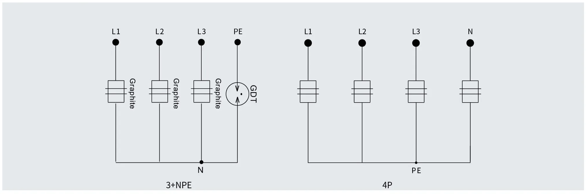 LT-X15 / X30 / X50 SPD schematic diagram