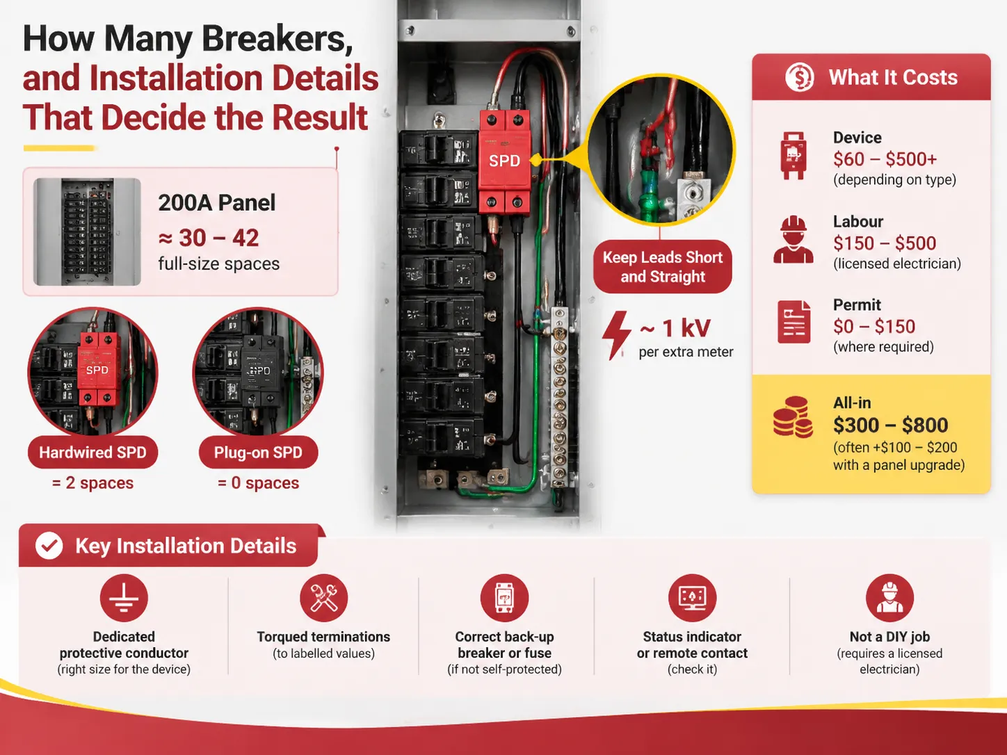 How Many Breakers, and Installation Details That Decide the Result