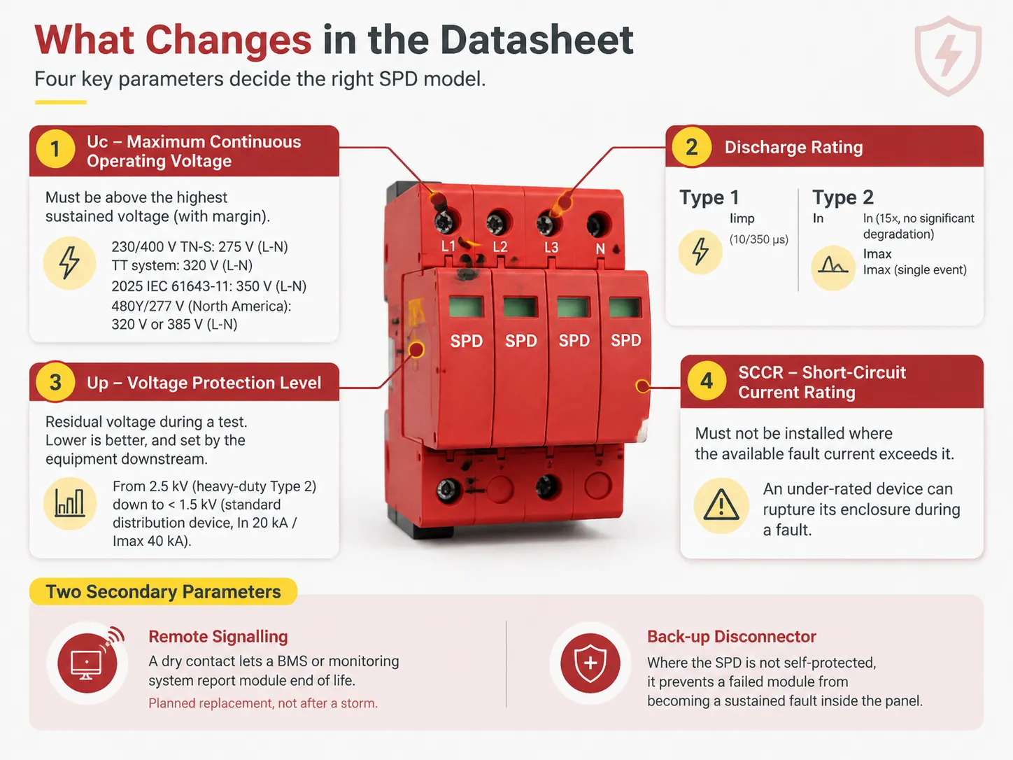 What Changes in the Datasheet